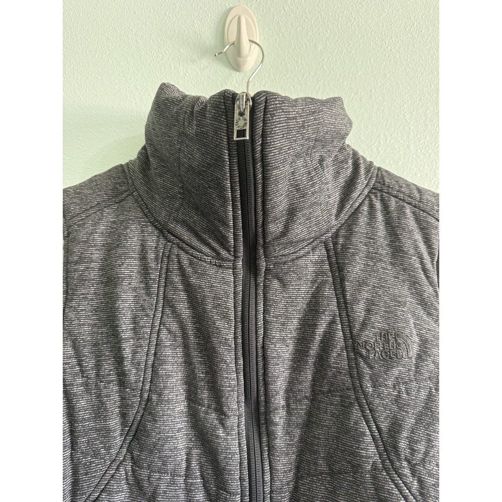 The North Face Women's Pseudio Vest Asphalt Grey Heather Puffer L Outdoors - Picture 4 of 11